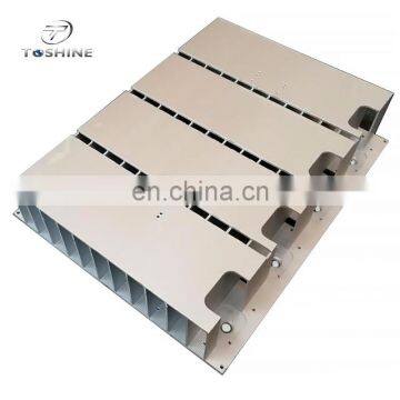 Clear 6063-T5 Aluminum LED Heat Sink Extrusion Profiles With Tapping / Stamping photo-2