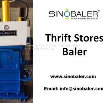 Thrift Store Baler Machine