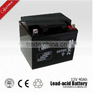 Good quality solar battery 12V 40AH