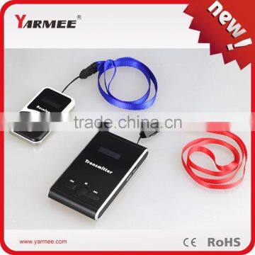 Guangzhou supplier Inexpensiver wireless tour guide system whisper tour guide transmitter and receiver