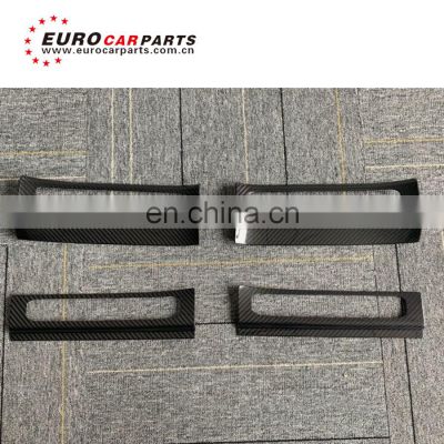 2020 G class w464 G350 G500 G63  carbon finber door sills for W464 G500 G63  dry Carbon fiber threshold strip