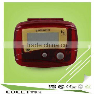 COCET digital step calorie counter 30days memory wholesale pedometer