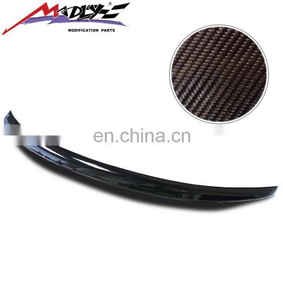 Madly High Level quality  F32 Carbon Fiber spoiler for BMW 4 series F32 spoiler M4 Style