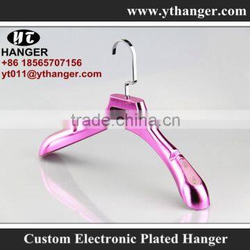 IMY-348 Violet Plating Plastic Colorful Hanger High End Electroplating Hanger