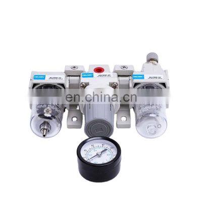 Factory Price New Type FRL Units And Regulator Combination Supplier Pneumatic Air Source Treatment Units