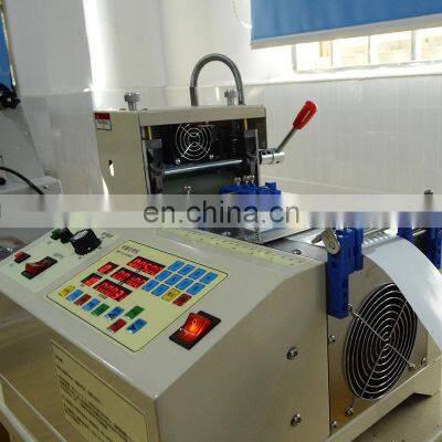 Nylon Elastic Tape Webbing Sling Belt Ribbon Label Trademark Cutting Machine Ribbon Cutter Machine photo-5