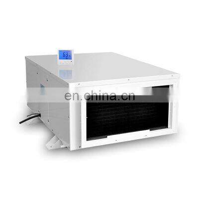 168 L/D ducted air conditioning dehumidifier industrial ceiling for swimming pools