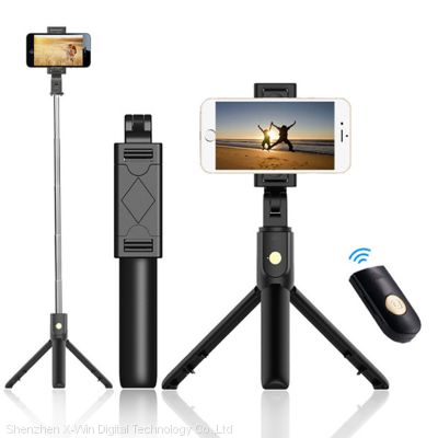 K07 tripod bluetooth selfie stick