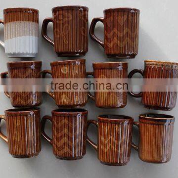 Africa Stoneware Mug Made in China, China Porcelain Cup Mugs, Cheap Bulk Ceramic Mugs photo-2