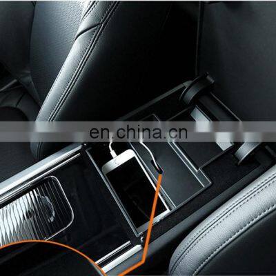 Car Interior Central Armrest Storage Box For Jaguar XE XF F-Pace 2016 Car Accessories photo-3