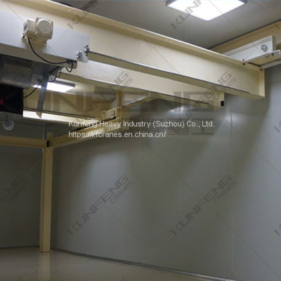 Lightweight 500kg Cleanroom Workshop Crane System