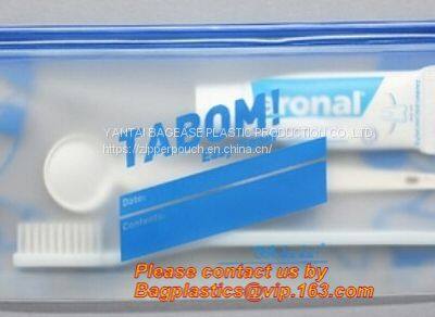 Storage Bag Portable Mesh Cosmetic Bag With Zipper,Unisex Travel Wash Bag Travel Cosmetic Storage Bag 2 Pcs, Bagease Pac photo-2