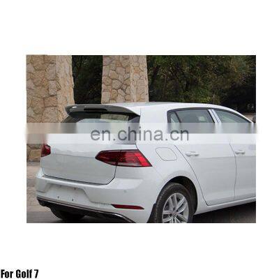 ABS Primer Painted Back LipSpoiler For Golf 7 Rear Spoiler photo-2