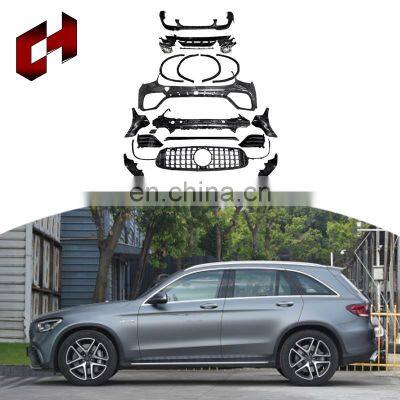 CH Newest Perfect Fitment Car Bumper Mud Protecter Led Tail Lamp Light Auto Body Kits For Glc X253 2020 And 2021 To Glc63 Amg