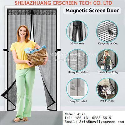 Hot Selling Cheap Custom Specializd Magnetic Mosquito Proof Door Curtain