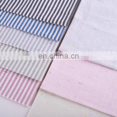 Cotton Stretch Twill Fabric in 79%COTTON 21%LINEN Weight in 124gsm for Pants Business Leisure Style Linen Fabric photo-5