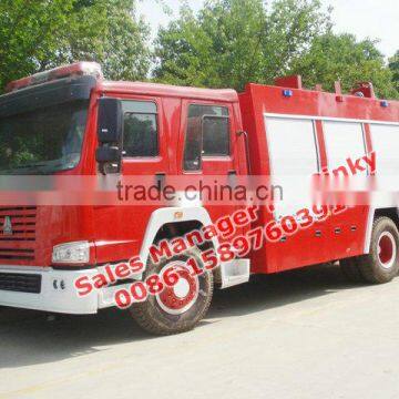 New Sinotruk HOWO Foam Tanker Fire Engine Trucks 8Tons Fire Fighting Trucks 20% Discount Call Ms.Pinky 0086 15897603919 Whatsapp