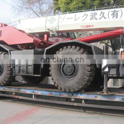 Used Truck Crane Kato TR500E Transfer to Thailand, Japan 50ton Rough Crans Loading Service photo-5
