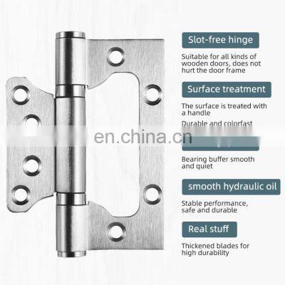 Тяжелонагруженные петли для дверей из нержавеющей стали, петли для сдвижных дверей с двумя шариковыми подшипниками, петли-бабочки для встраиваемых дверей, поворотные петли photo-3