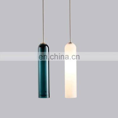 Modern Design Surface Mounted Cafe Restaurant  Acrylic Glass Acrylic Dinning Room Glass Pendant Lamp