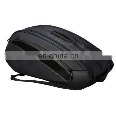 design your own sport dark shoulder durable tennis bag