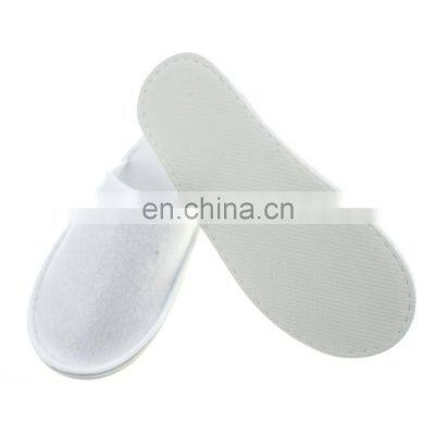 Simple design high-end hotel disposable logo slippers