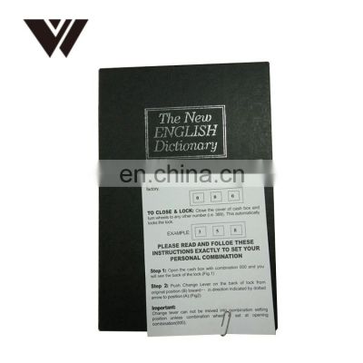 Home Dictionary Safe Book, Diversion Hidden Combination Lock Metal Safe Lock Box Book Safe Box photo-5