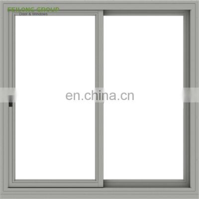 Modern design customized sliding windows door system Double glass hurricane impact aluminium sliding door