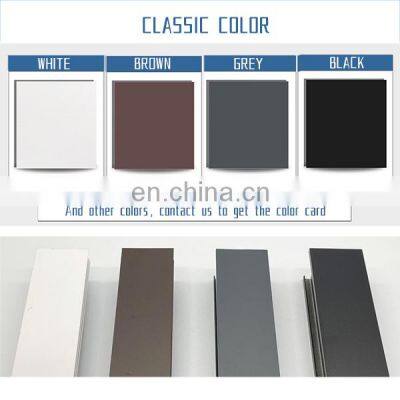 American Standard Double Glass Windows Aluminum Alloy Window Single Hung Chile Window Opener Hung Tracks photo-3