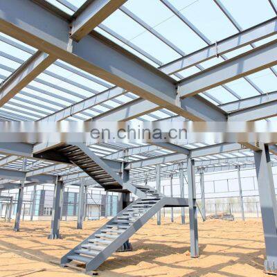 Low-cost Prefabricated Multi-storey Steel Structure Shopping Mall Hotel Hospital Office Building photo-5