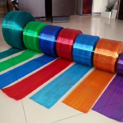 Fuxing High-density And Durable Transparent Pvc Soft Door Strip Curtain pvc polyester rolls