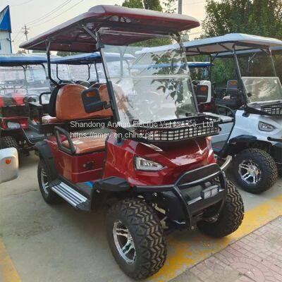 2+2 seat golf cart electric ATV Forest Lawn electric vehicle 4 seats