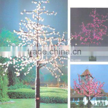 972leds,2M,75W,2012 hot selling LED light tree/cherry blossom led tree lamp,Rich colors(Red,Green,Pink,Blue,Yellow)