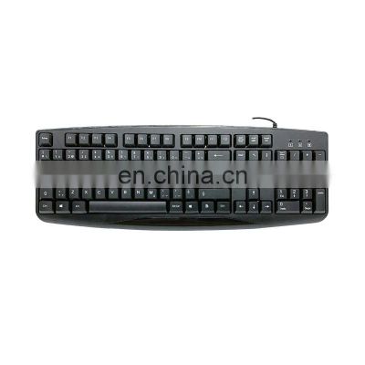 Custom Logo China Supplier Usb Keyboard Ergonomic Design Waterproof Keyboard Computer Arabic French English Russia Uk Keyboard