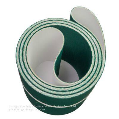 Solid Woven Seamless PU Coil Wrapper Belt