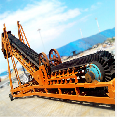 Sidewall and Cross Cleat Ep200 Rubber Conveyor Belting