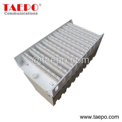 72 ports splitter terminal block for VDSL over POTS MDF splitter from China Factory TAEPO