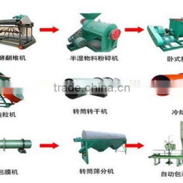 compound fertilizer a full set of equipment roller granulator