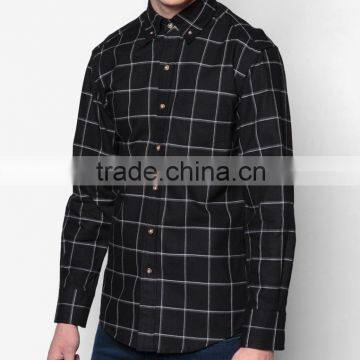 Hot Fashion Flannel Men's Shirts Long Sleeve Button Up Design photo-3