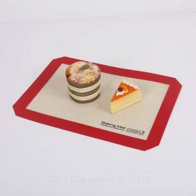 Lebensmittelgeeignete Backmatte im Silpat-Stil, nichtklebrige Oberfl?che für Kekse/Brot, wiederverwendbar und BPA-frei