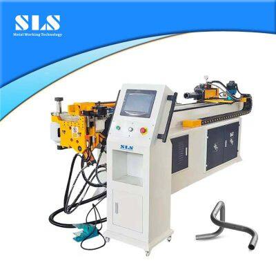 In Mexico Vietnam 2 Axis 63MM 2.5 Inch Carbon Steel Tube Bender CNC Chairs Furniture Pipe Bending Machines