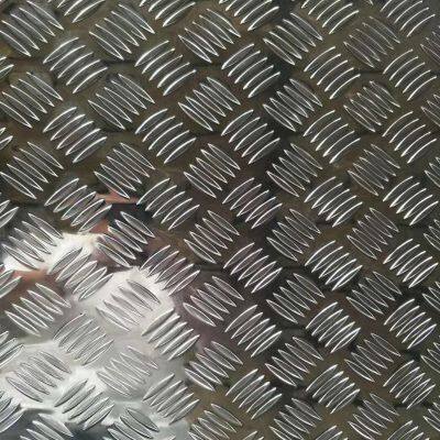 Embossed Aluminum Sheet Diamond Checkered 1050 1100 3003 H14 Aluminum Plate Sheet photo-2