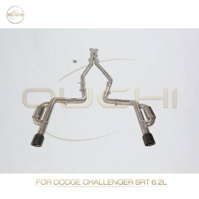 Stainless Steel Exhaust System Catback for Dodge Challenger SRT with valve Sound Aggressive Deep Tone High-performance car exhaust parts