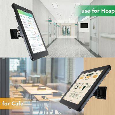 Universal Wall Mounted Display Stand Aluminum Anti-Theft Tablet Stand Wall Mount for 7-13inch Tablets photo-5