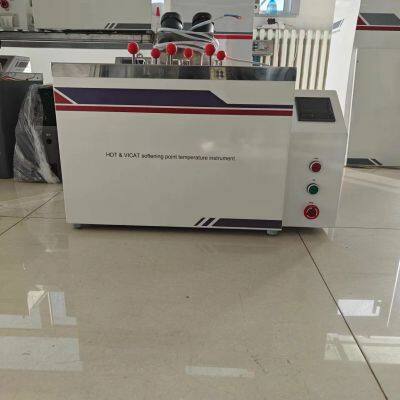 HST Computer-controlled Thermal Deformation Vicat Softening Point Tester Plastic Thermal Deformation Testing Machine photo-6