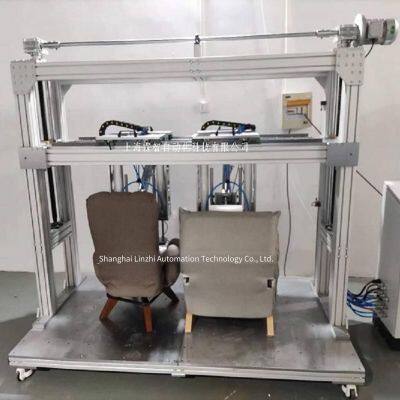 Linzhi Technology | Combined Durability Test Bench for Household Seats | Combined Durability Test Bench for Seat Backrests and Cushions