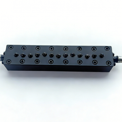 X-Band Cavity Bandpass Filter , 9143MHz-9243MHz, High Rejection, SMA Female