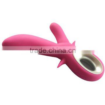 2016 High quality wand massager vibrator, rechargeable two motors body exercise equipment classic vibrator sex toy products