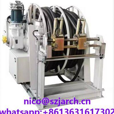 Steel Motor Cable Reel with Stable Performance for Barge Offshore Charging