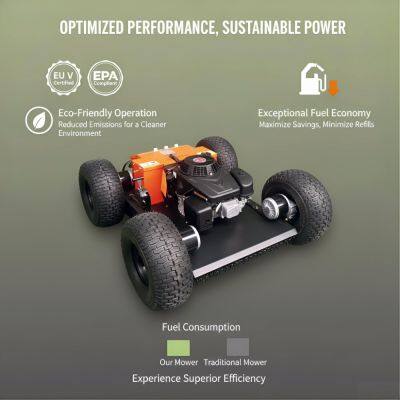 Smart Lawn Mower Euro 5/EPA Hazard-Free Operation Low Maintenance Cost, Grass Cutting Mower for Forestry Vigorun VTW550 photo-2